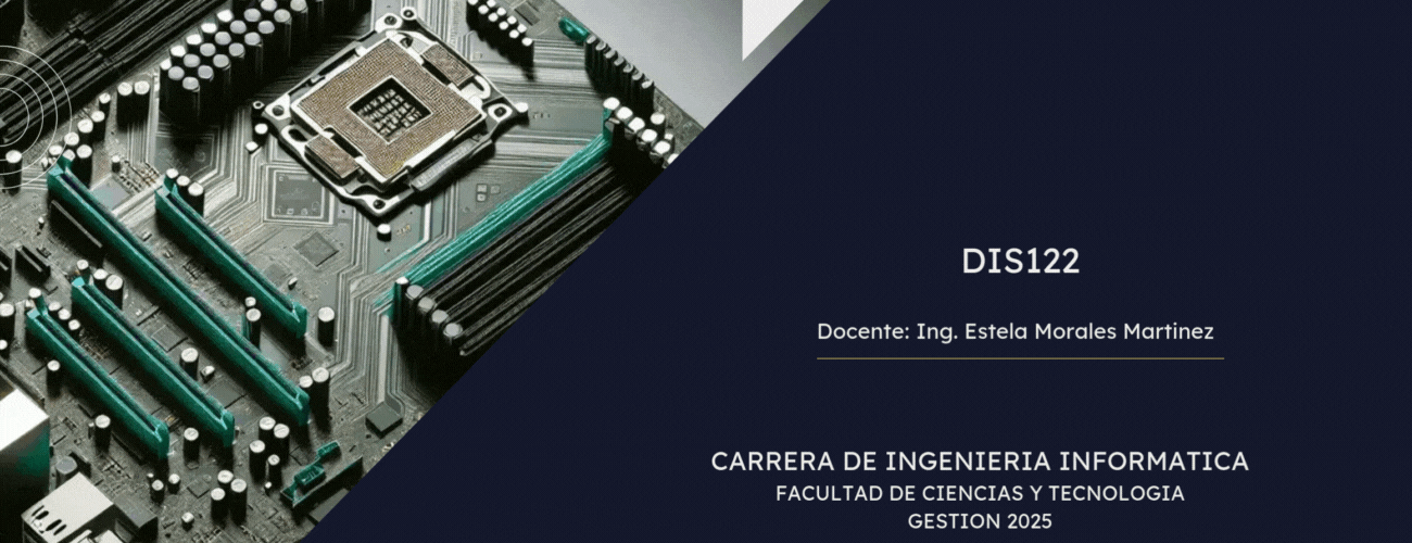 DIS122-ARQUITECTURA DE COMPUTADORES II (INF) - G3/2025